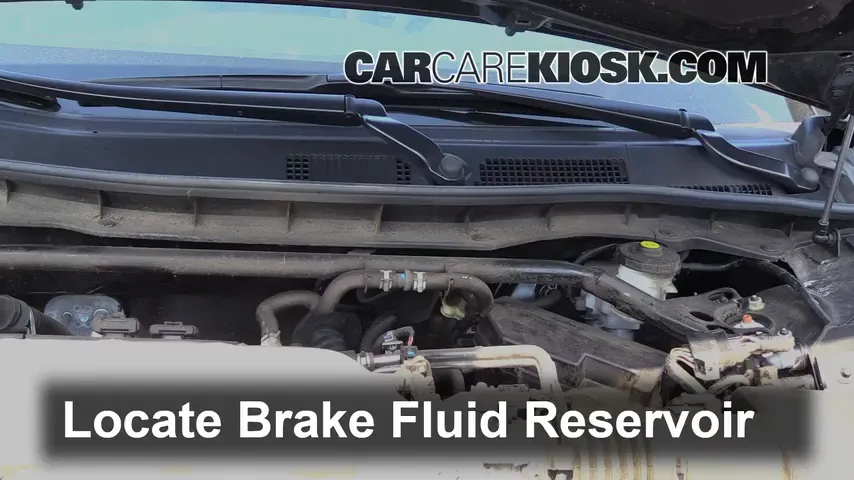 2012 Honda Accord EX-L 3.5L V6 Sedan Brake Fluid Add Fluid